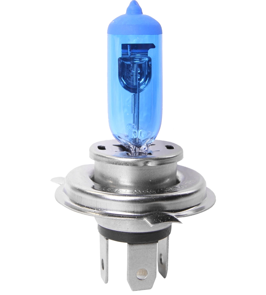 Coppia di lampadine auto sparco "h4" luce fredda 12v 60/55w